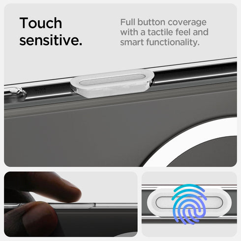 Spigen Funda para iPhone 16 Pro / 16 Pro Max – Ultra Hybrid T (MagFit + Control de Cámara)